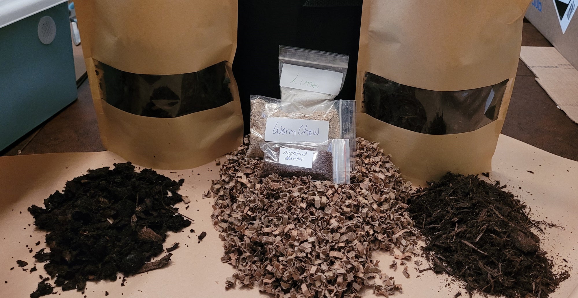 Worm Composting Starter Kit (various sizes)