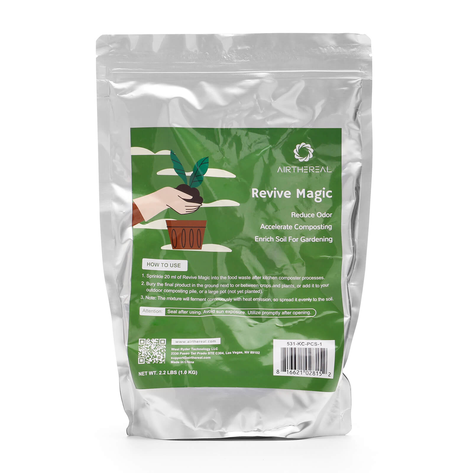 Revive Magic Compost Starter 1 Pack (for Airthereal composters)