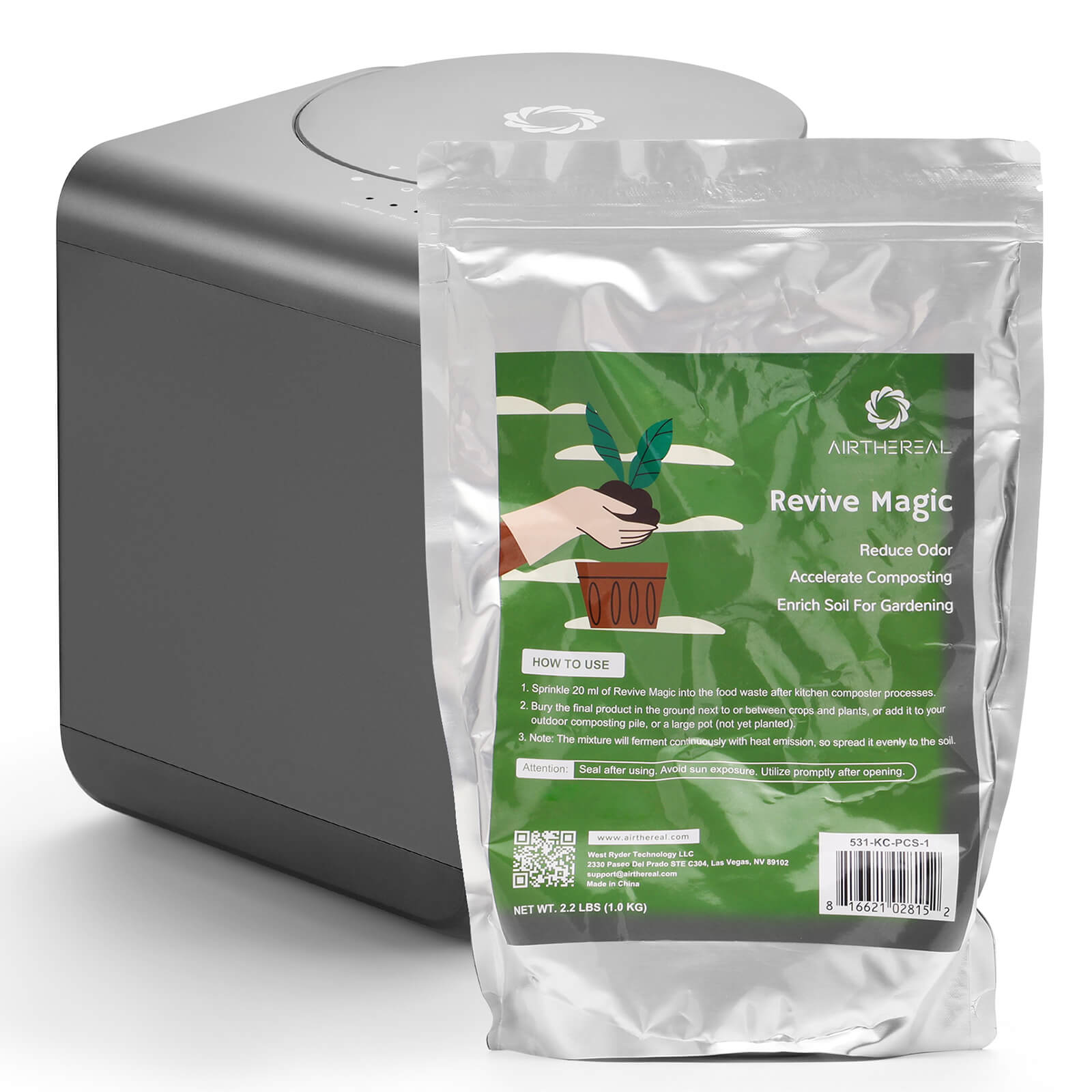 Revive Magic Compost Starter 1 Pack (for Airthereal composters)