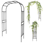 OLLE Garden 95" High 59" Wide Arch Trellis