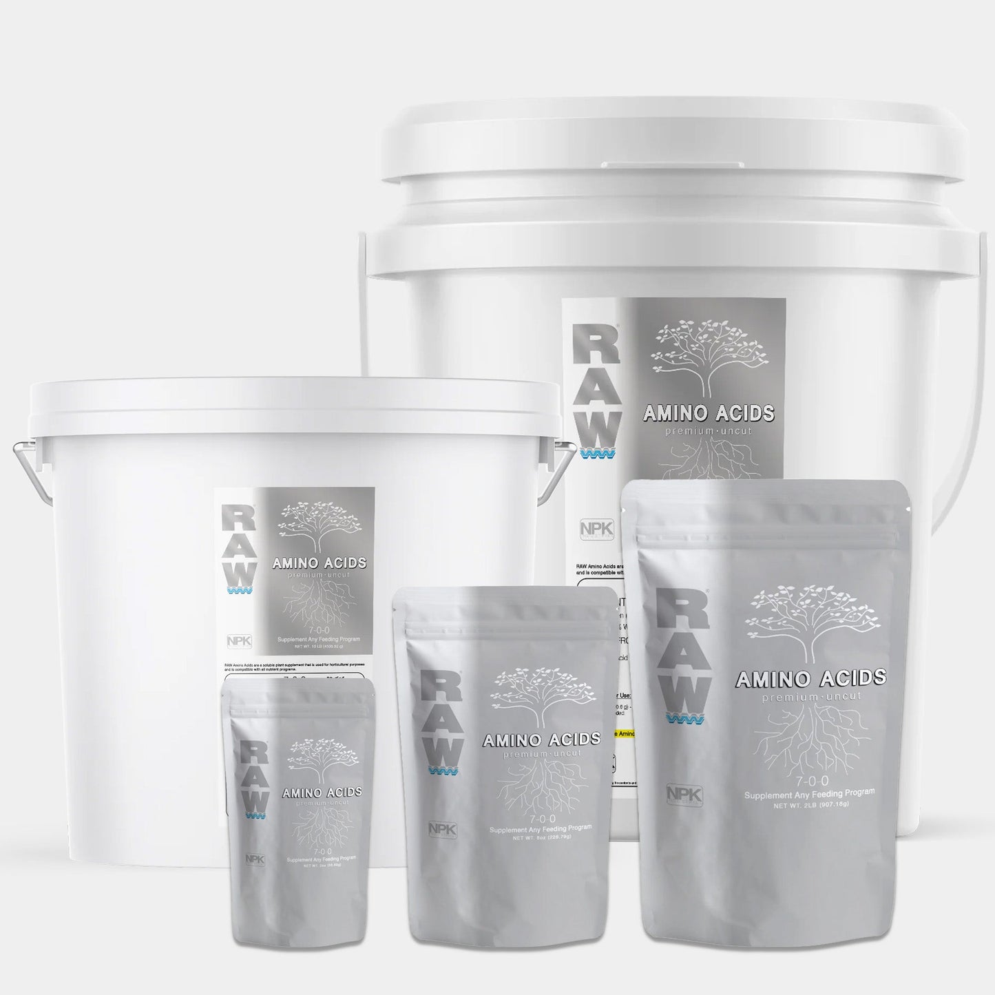 RAW Amino Acids | L-Glycine & L-Glutamic Acid | Water-Soluble Biostimulant