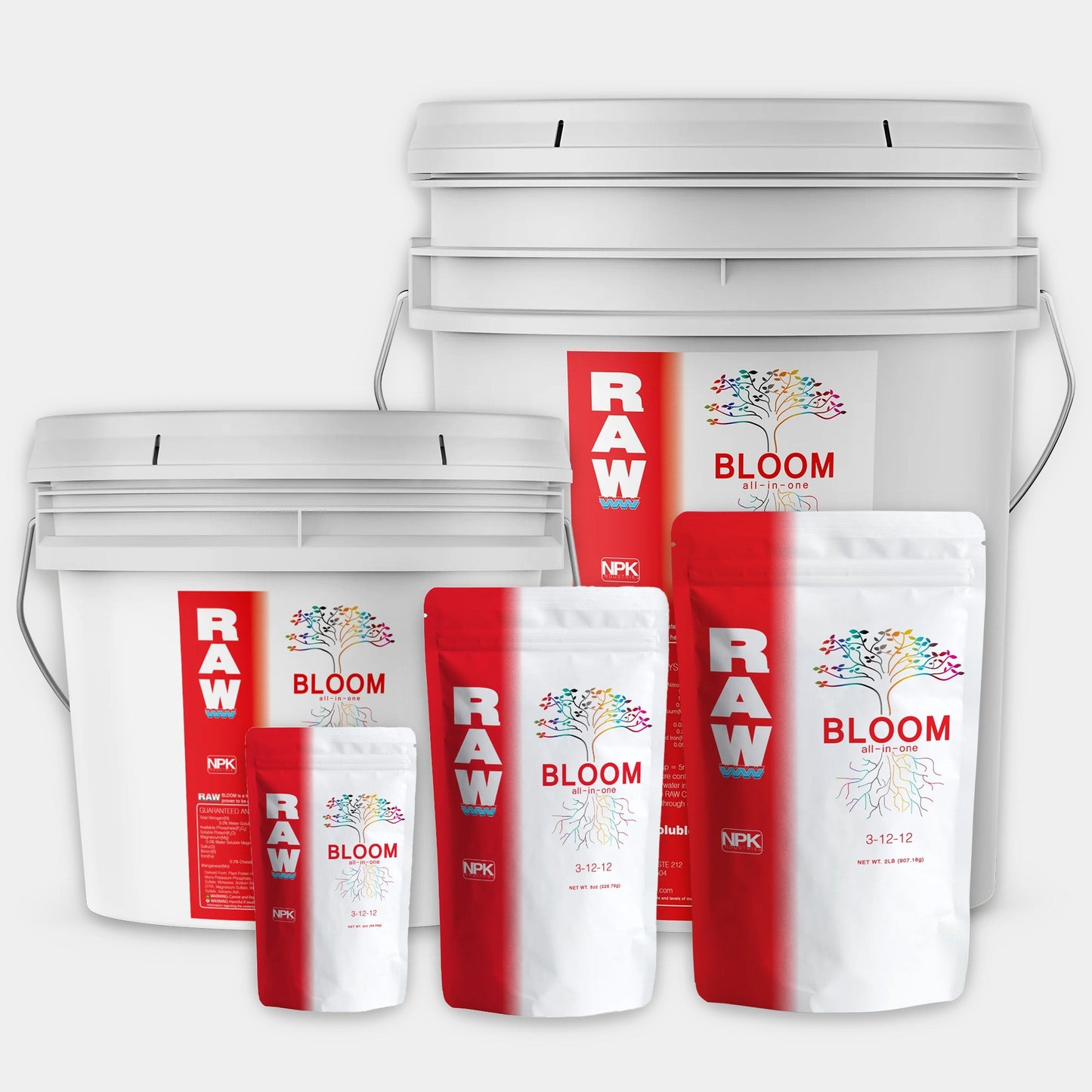 RAW BLOOM | All in One Water Soluble Nutrient Blend | Flowering Base Fertilizer