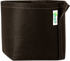 GeoPot Velcro Transplanter Grow Bags - Black