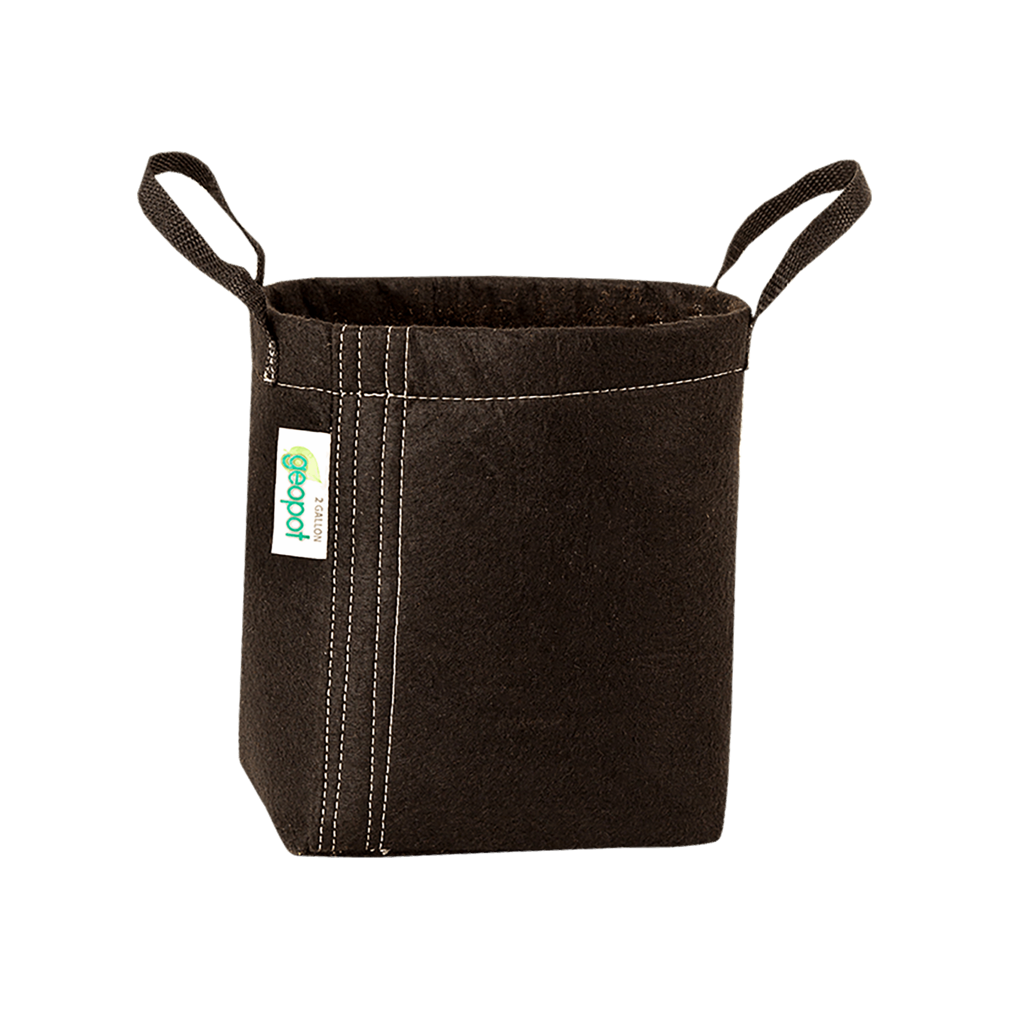 GeoPot Grow Bags with Handles - Black