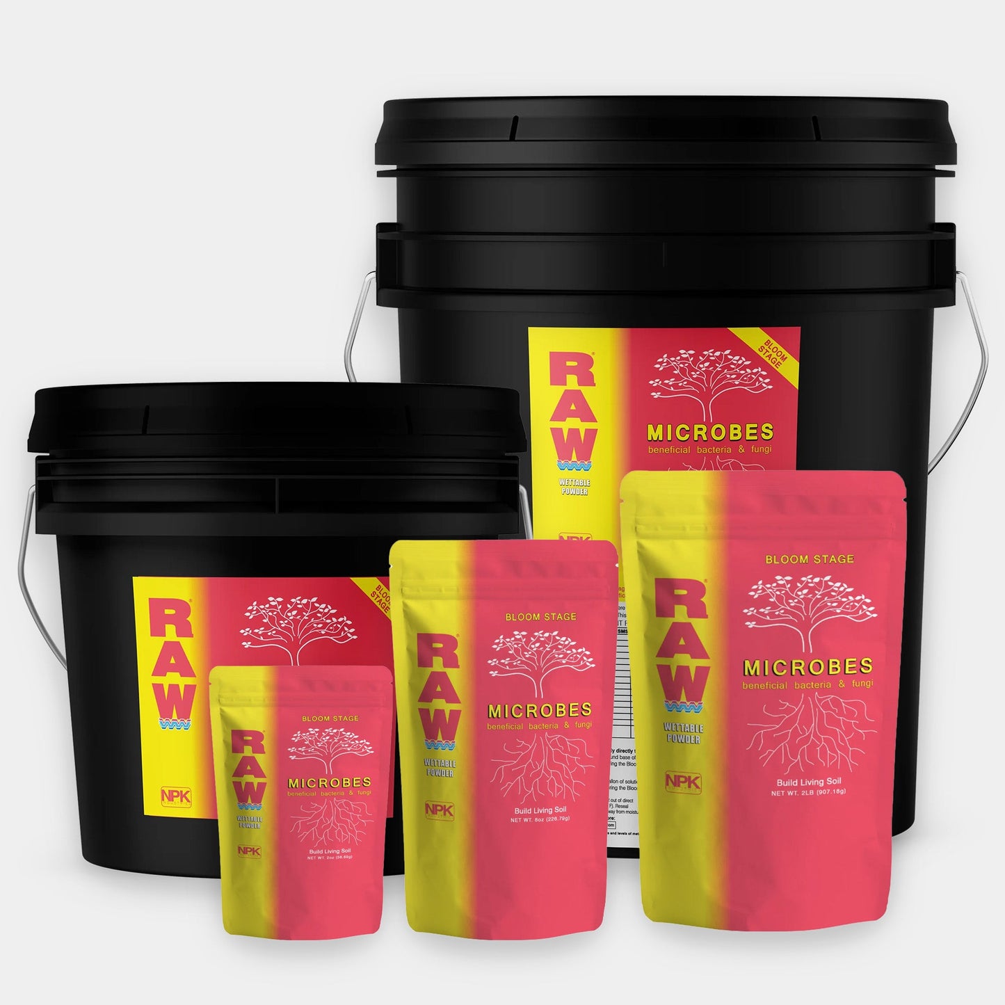 RAW Microbes Bloom Stage | Beneficial Bacteria & Fungi | Flower & Fruit Support