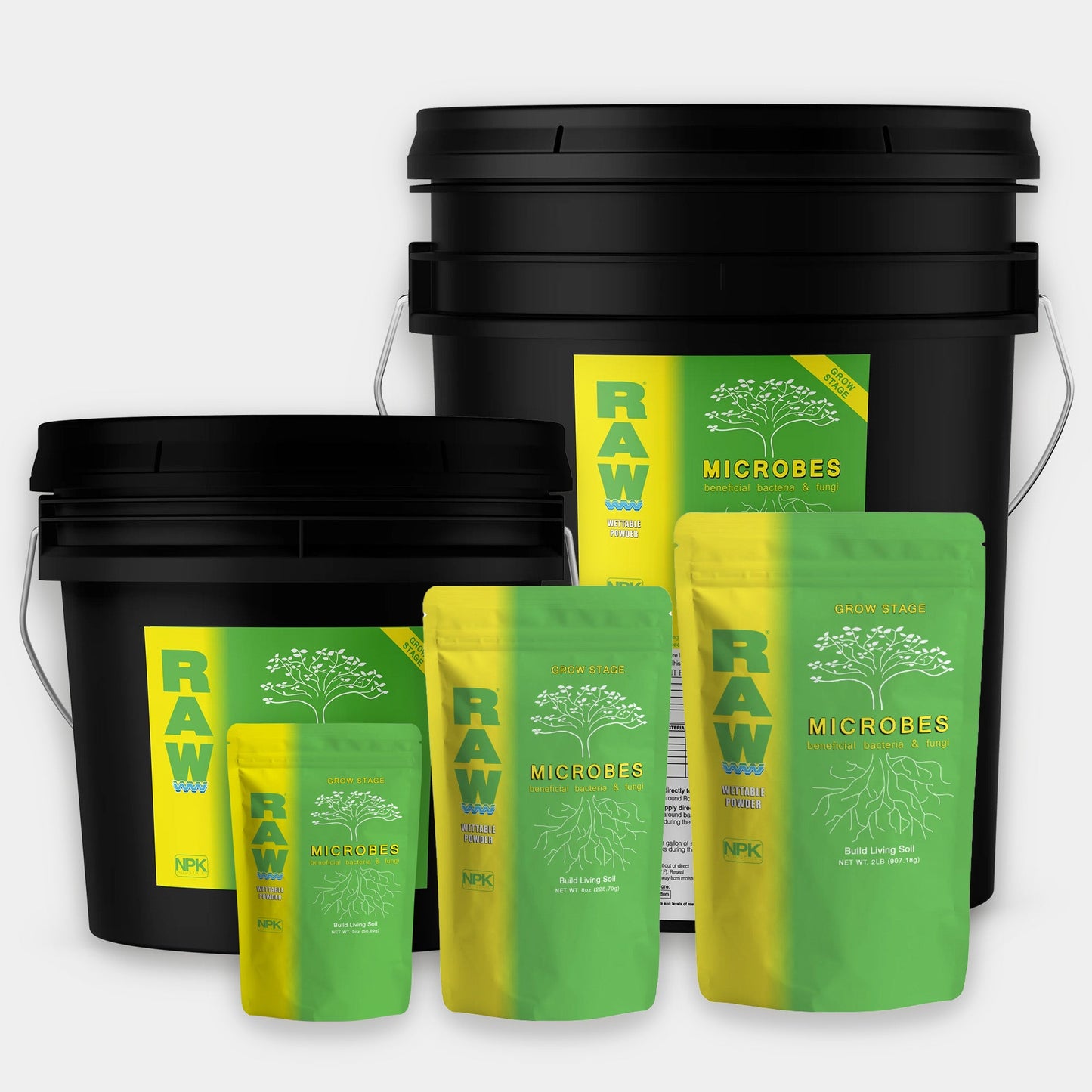 RAW Microbes Grow Stage | Beneficial Bacteria & Fungi | Root & Vegetative Support
