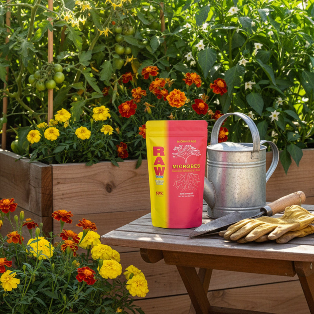 RAW Microbes Bloom Stage | Beneficial Bacteria & Fungi | Flower & Fruit Support