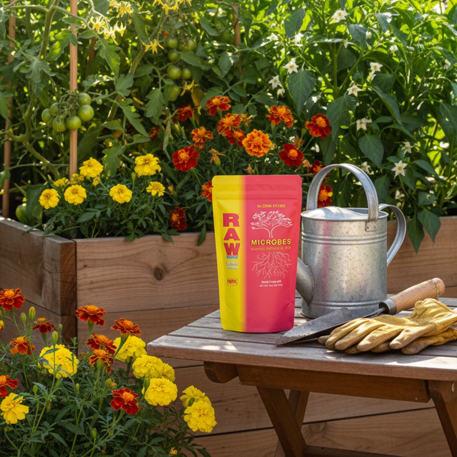 RAW Microbes Bloom Stage | Beneficial Bacteria & Fungi | Flower & Fruit Support