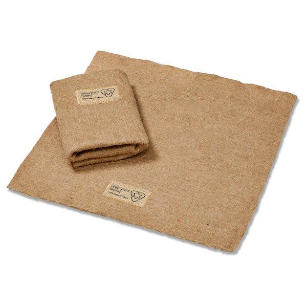 Jute Worm Bin Blanket, 2 ft x 2 ft Compost Cover