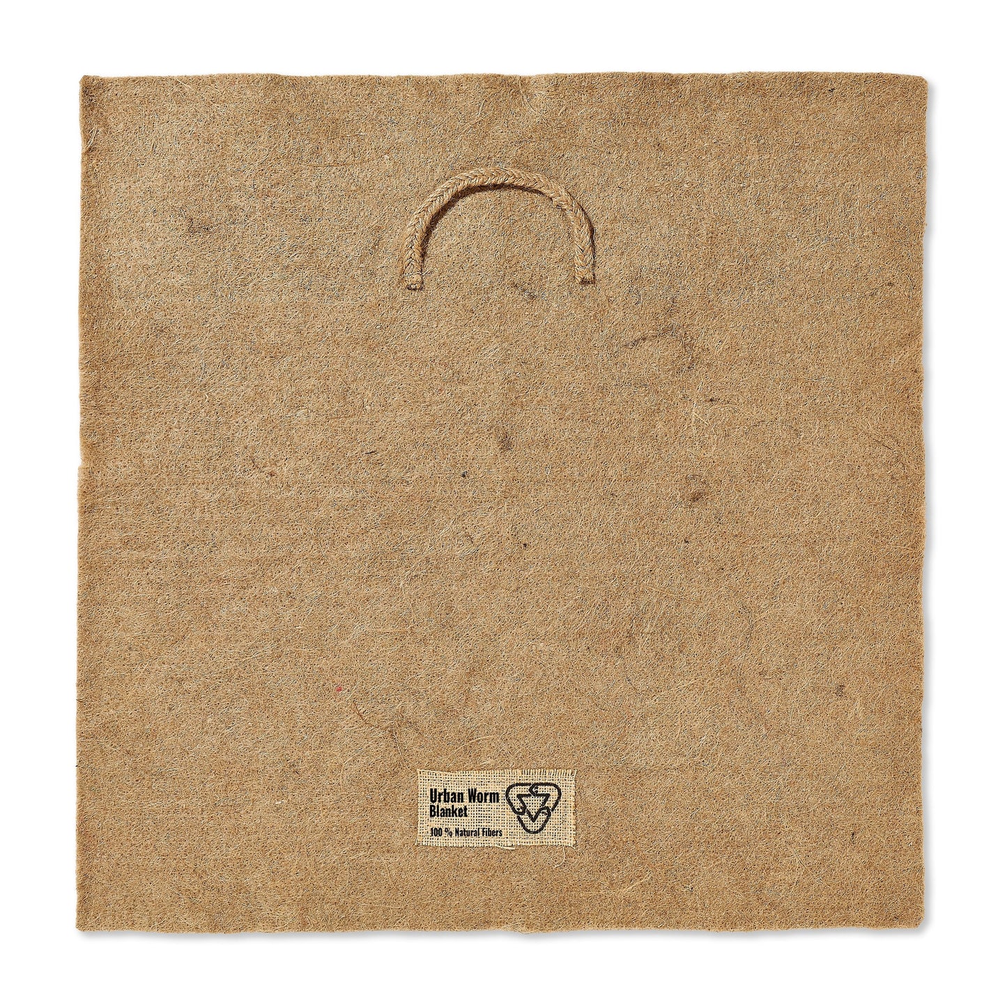 Jute Worm Bin Blanket, 2 ft x 2 ft Compost Cover