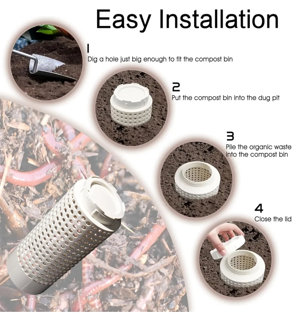 In-ground Worm Composter