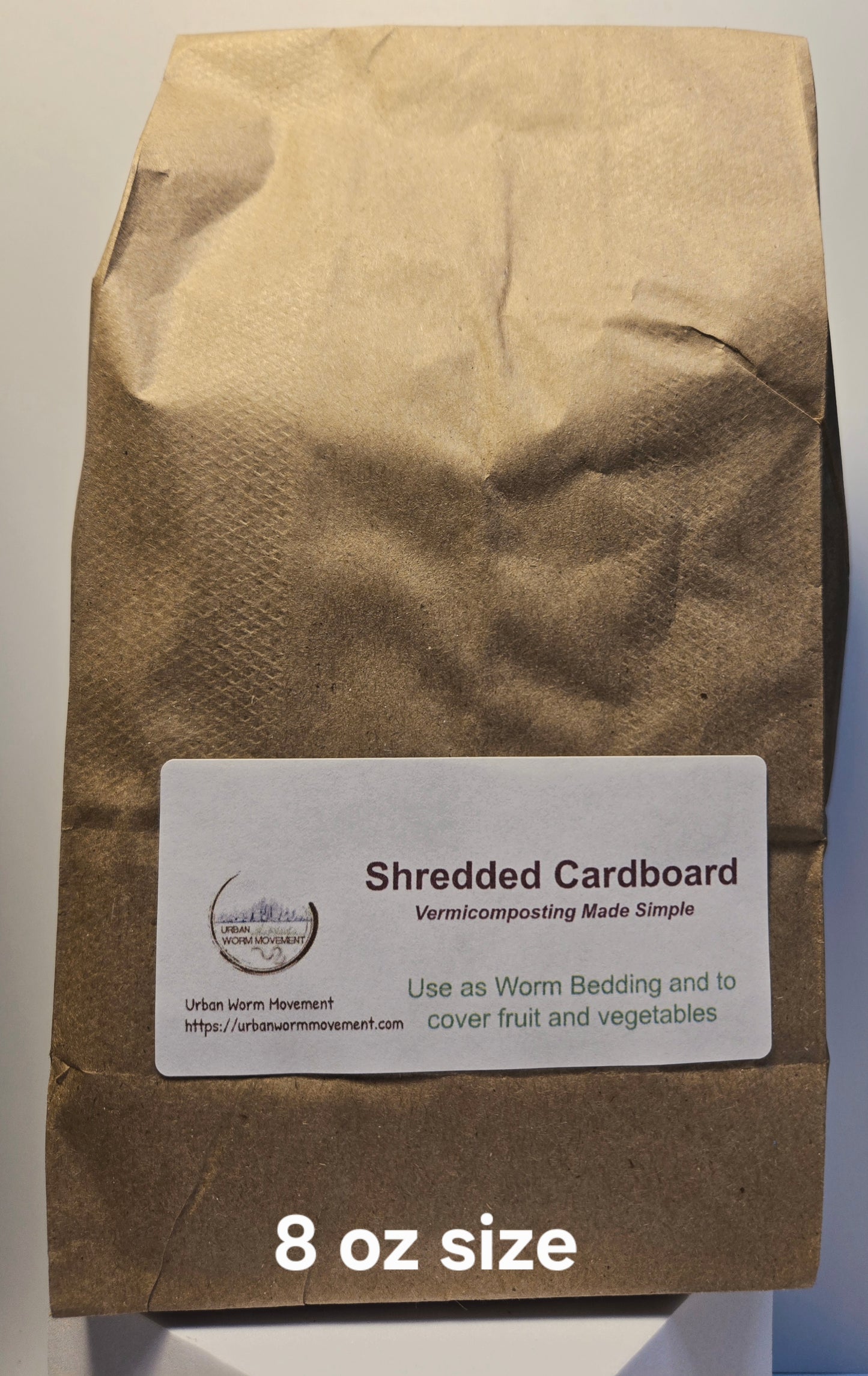 Shredded Cardboard (Worm Bedding Medium)